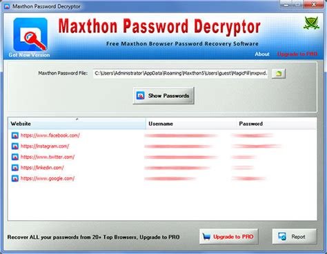 EagleGet Password Decryptor Free